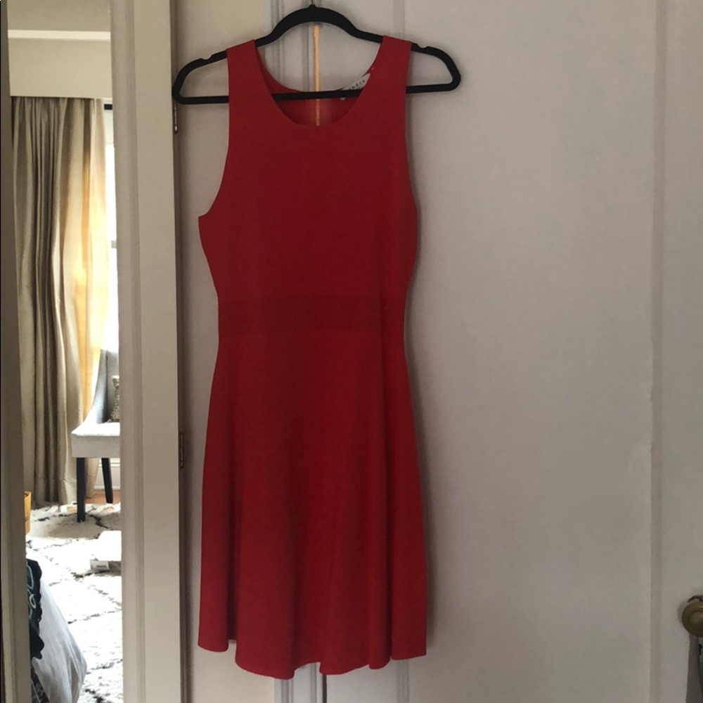 Sandro beautiful never worn red dress Size 3